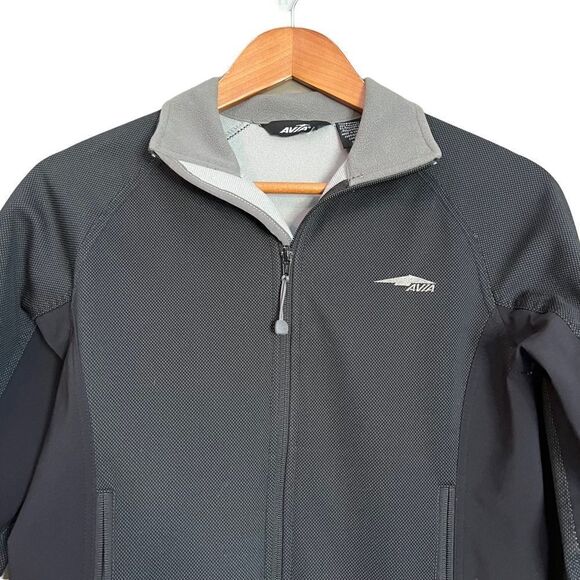 3 for $30! Avia dark grey zip up coat. Size small - Picture 2 of 9